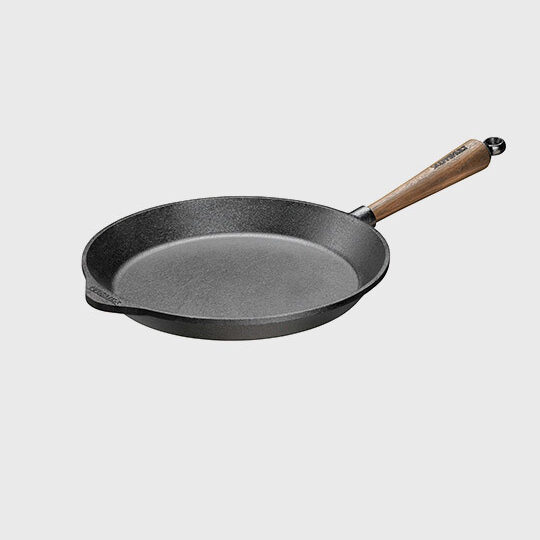 SKEPPSHULT Casserole Rotonda In Ghisa - Forno Olandese Da 7L, Colore Nero - Adatto A Fuoco Aperto